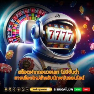 สล็อตฝากถอนวอเลท ไม่มีขั้นต่ำ ทางเลือกใหม่สำหรับนักพนันออนไลน์